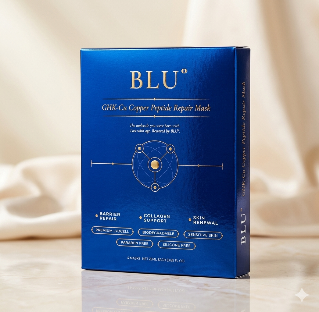 GHK-Cu Copper Peptide Sheet Mask — 8-Pack
