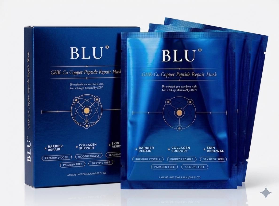 GHK-Cu Copper Peptide Sheet Mask — 8-Pack