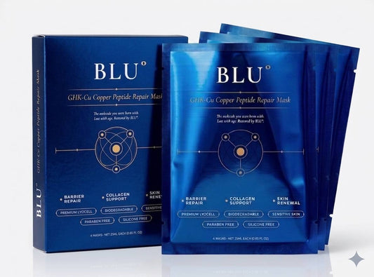 GHK-Cu Copper Peptide Sheet Mask — 8-Pack